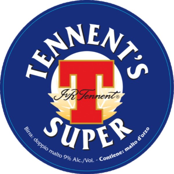 TENNENT'S SUPER (9%) 🏴