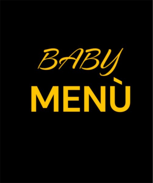 BABY MAYO MENU'